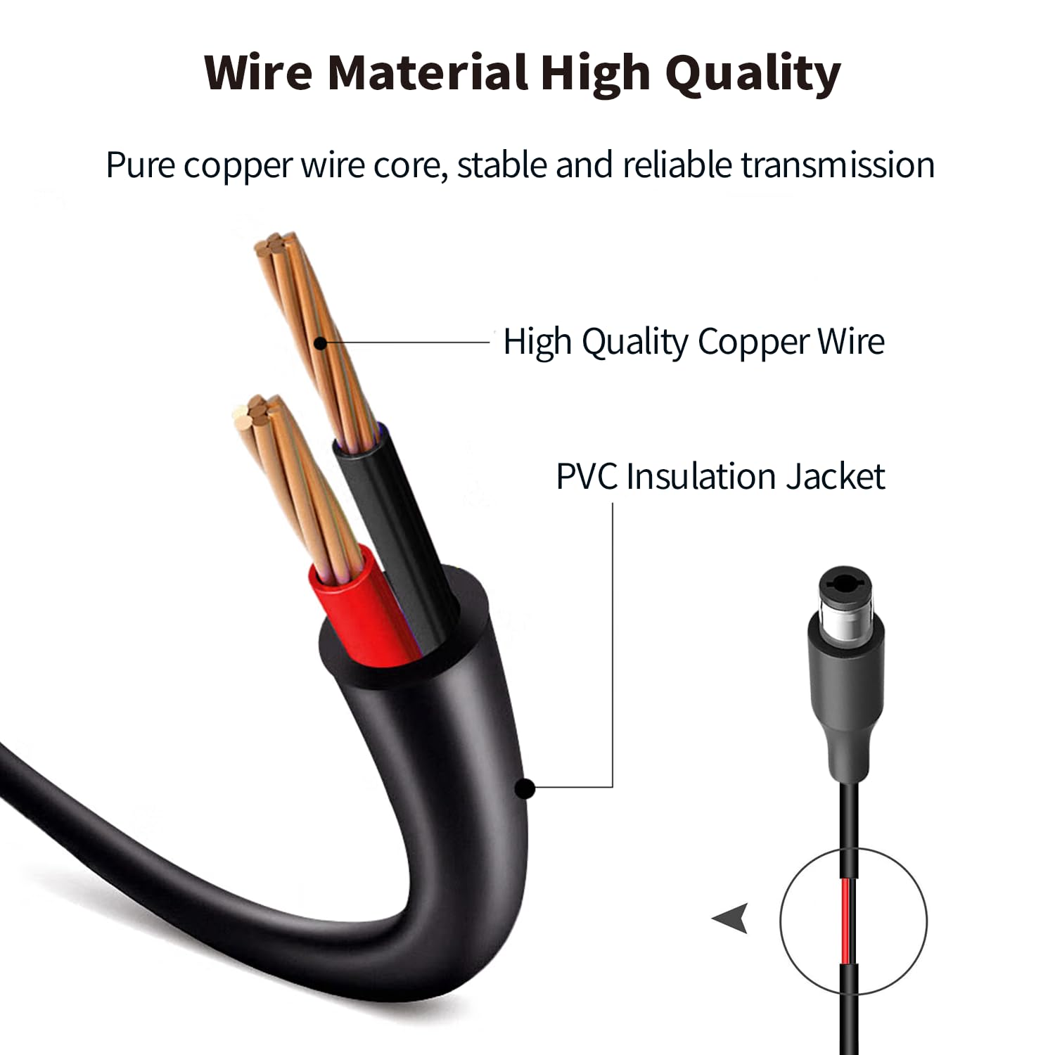 3.5M 11.6FT Extension Cable Cord Compatible with Philips Hue Play Light Bar and Smart Light Bulb Accessories 7820430U7 440400980001 S020XM2400083 Hue Light Strip Power Supply Black - 1 Pack - Image 7